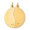Gold Mizpah Pendants