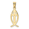Gold Ichthus Pendants