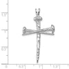 Gold Holy Matrimony Cross Pendant