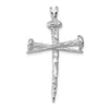 Gold Holy Matrimony Cross Pendant
