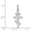 Gold Eastern Orthodox Cross Pendant
