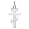 Gold Eastern Orthodox Cross Pendant