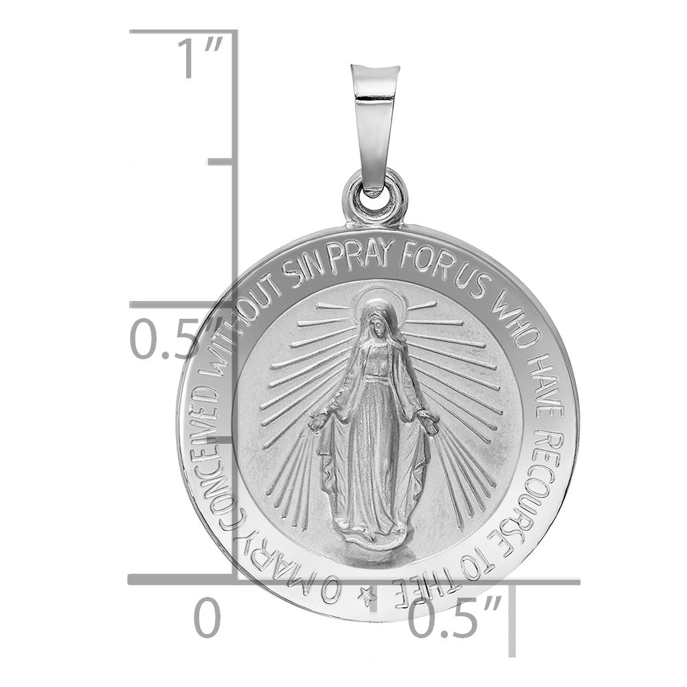 Gold Miraculous Medal Pendants