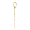 Gold Latin Cross Pendant