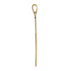 Gold Latin Cross Pendant