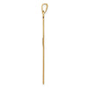 Gold Latin Cross Pendant