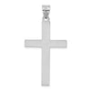 Gold Flat Etched Latin Cross Pendant