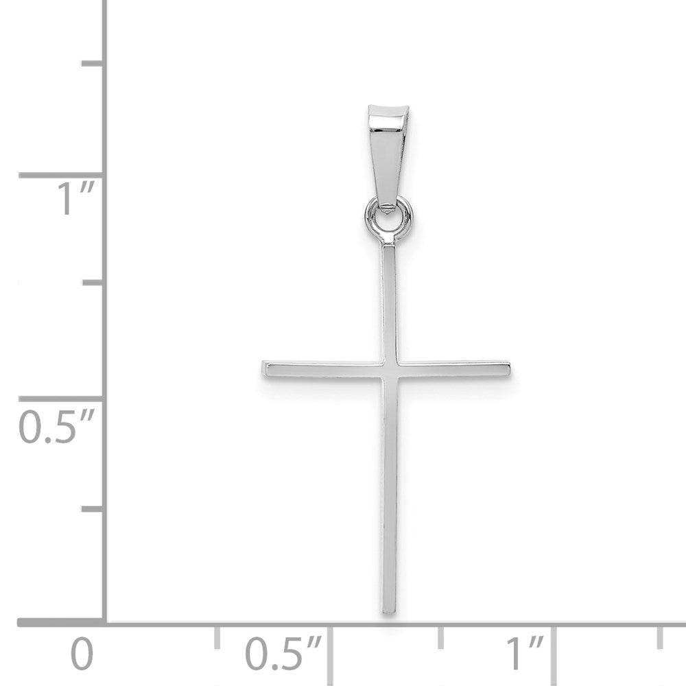 Gold Polished Latin Cross Pendant