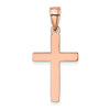 Gold Polished Latin Cross Pendant