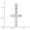 Gold Polished Latin Cross Pendant