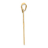 14k Polished Cross Pendant