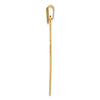 Gold Polished Latin Cross Pendant