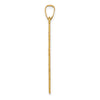 14K Eastern Orthodox Cross with Heart Pendant