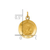 Gold St. Andrew Pendants