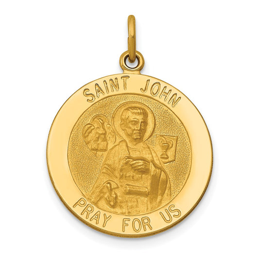 Gold St. John Pendants