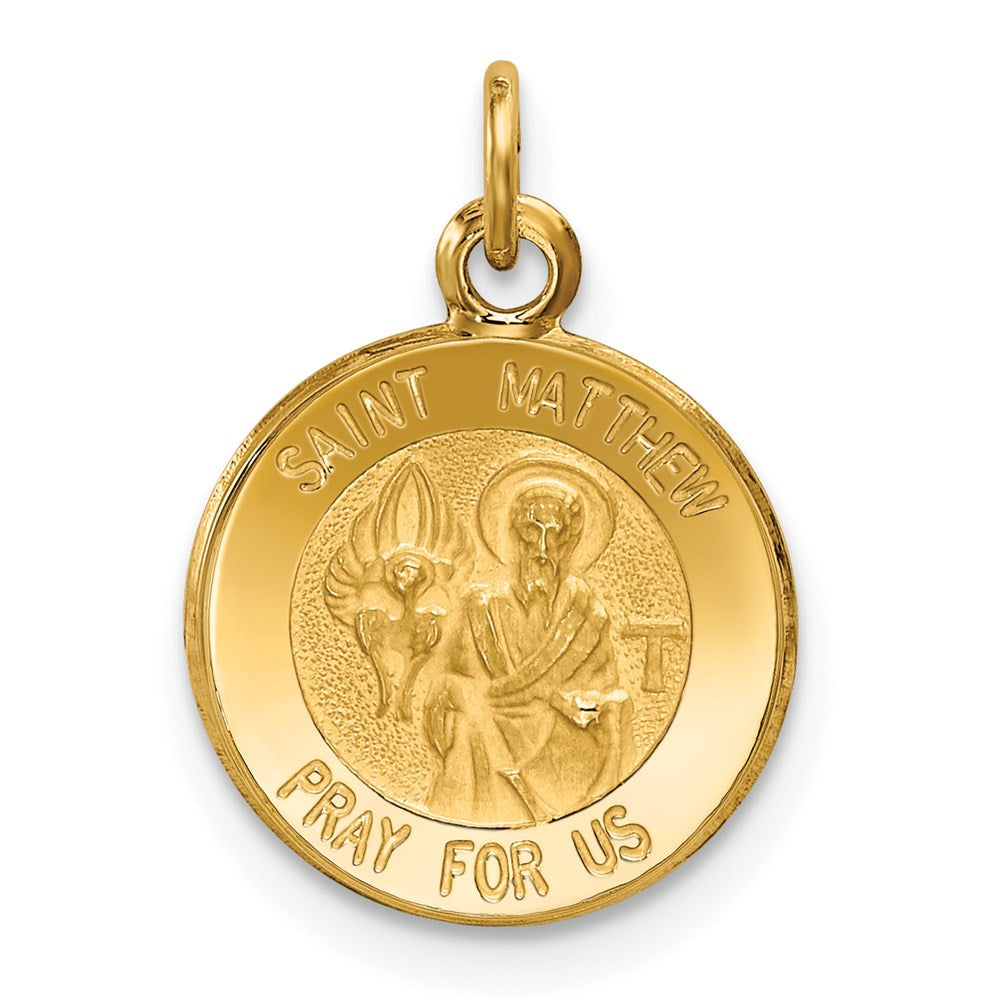 Gold St. Matthew Pendants
