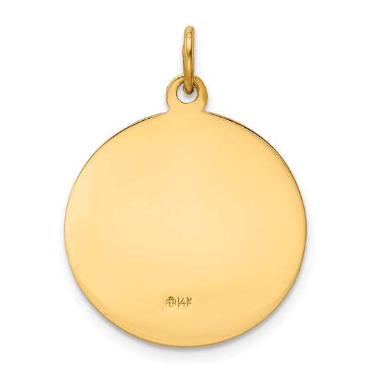 Gold Our Lady of Perpetual Help Pendants
