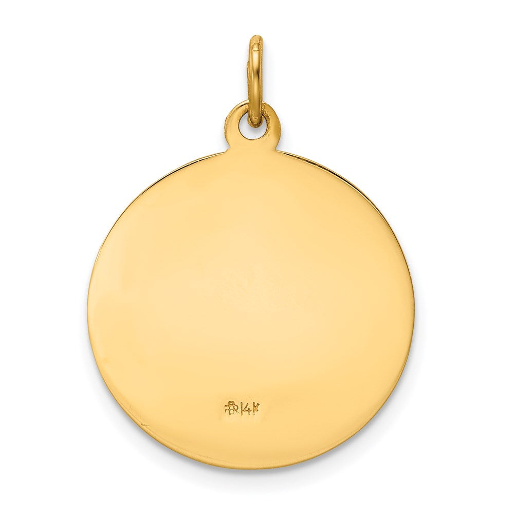 Gold Our Lady of Perpetual Help Pendants