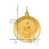 Gold Infant of Prague Pendants