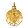Gold Our Lady of Mt. Carmel Pendants