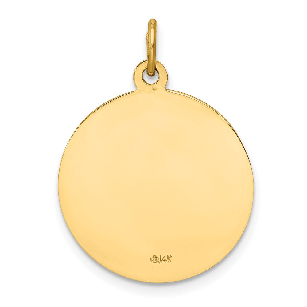 Gold Our Lady of Mt. Carmel Pendants