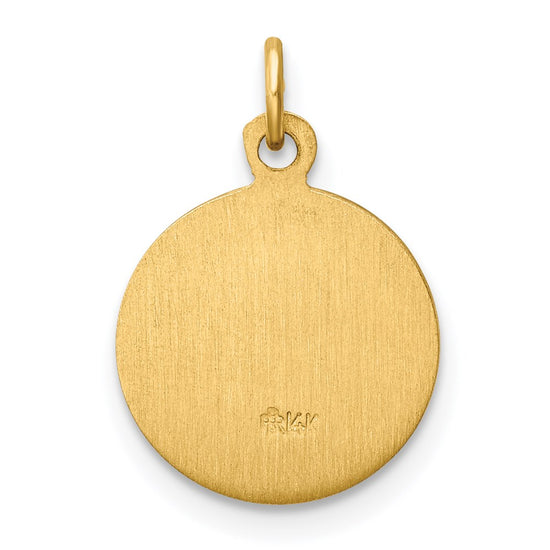 Gold Our Lady of Fatima Pendants