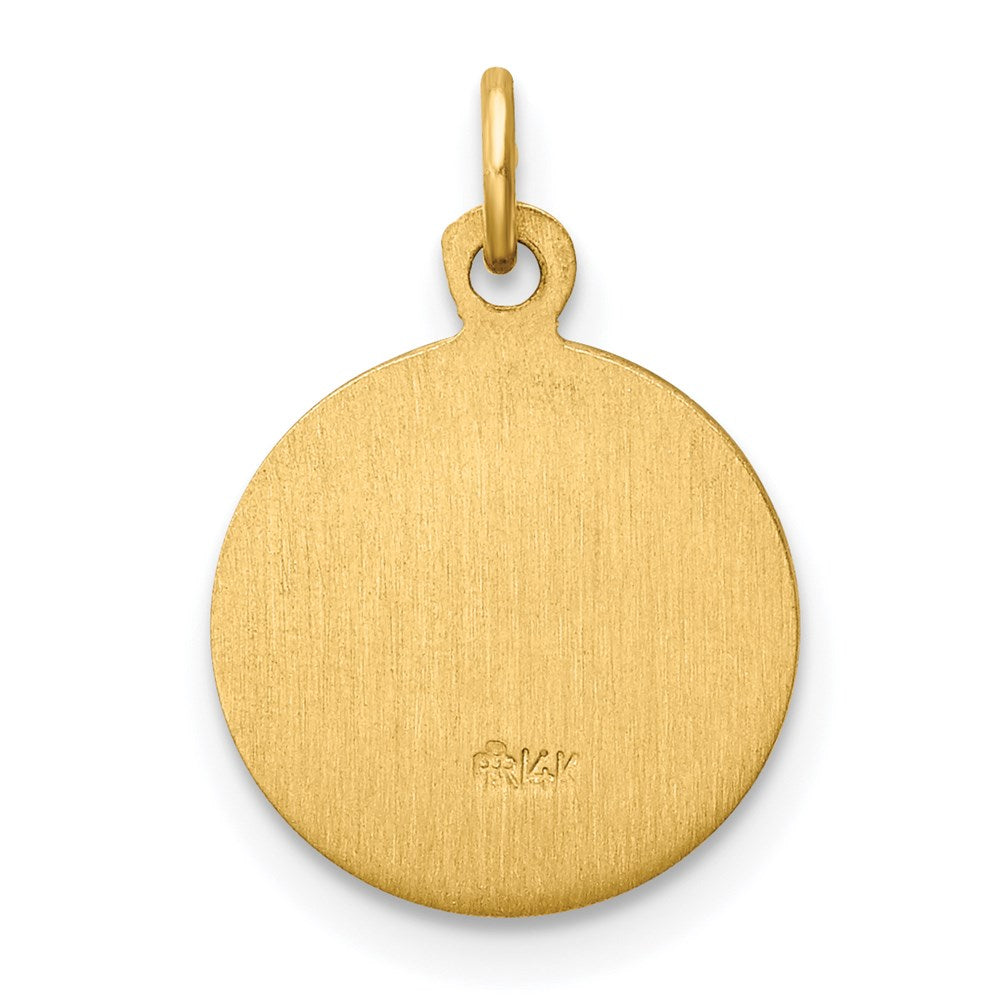 Gold Our Lady of Fatima Pendants