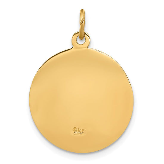 Gold Our Lady of Fatima Pendants