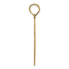 Gold Latin Cross Pendant