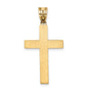 Gold Latin Cross Pendant