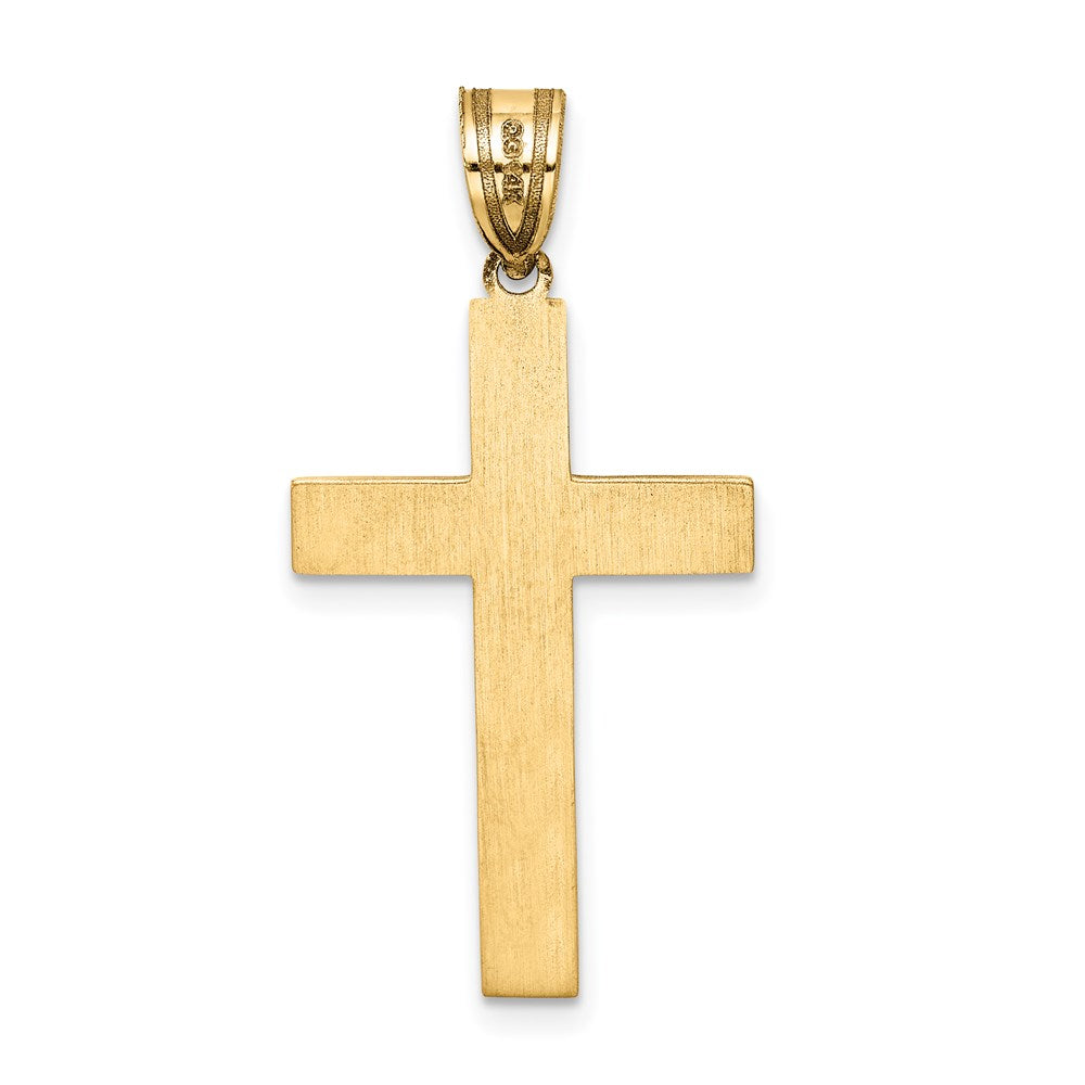 Gold Latin Cross Pendant