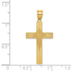 Gold Latin Cross Pendant