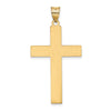 Gold Latin Cross Pendant