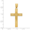 Gold Latin Cross Pendant