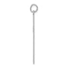 Gold Flat Laser Design Latin Cross Pendant