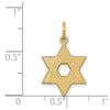 Gold Star of David Pendants