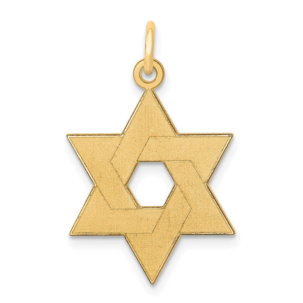 Gold Star of David Pendants