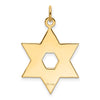 Gold Star of David Pendants