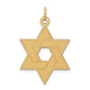Gold Star of David Pendants