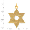 Gold Star of David Pendants