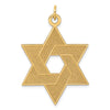 Gold Star of David Pendants