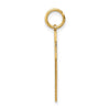 Gold Latin Cross Pendant