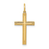 Gold Latin Cross Pendant