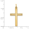 Gold Latin Cross Pendant