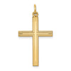 Gold Latin Cross Pendant
