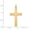 Gold Latin Cross Pendant