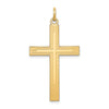 Gold Latin Cross Pendant