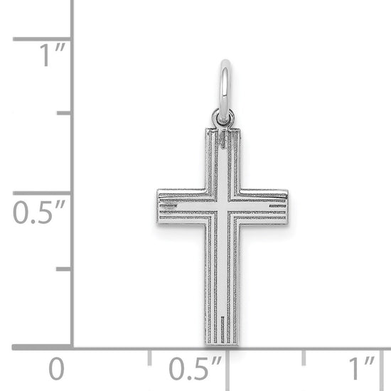 Gold Latin Cross Pendant