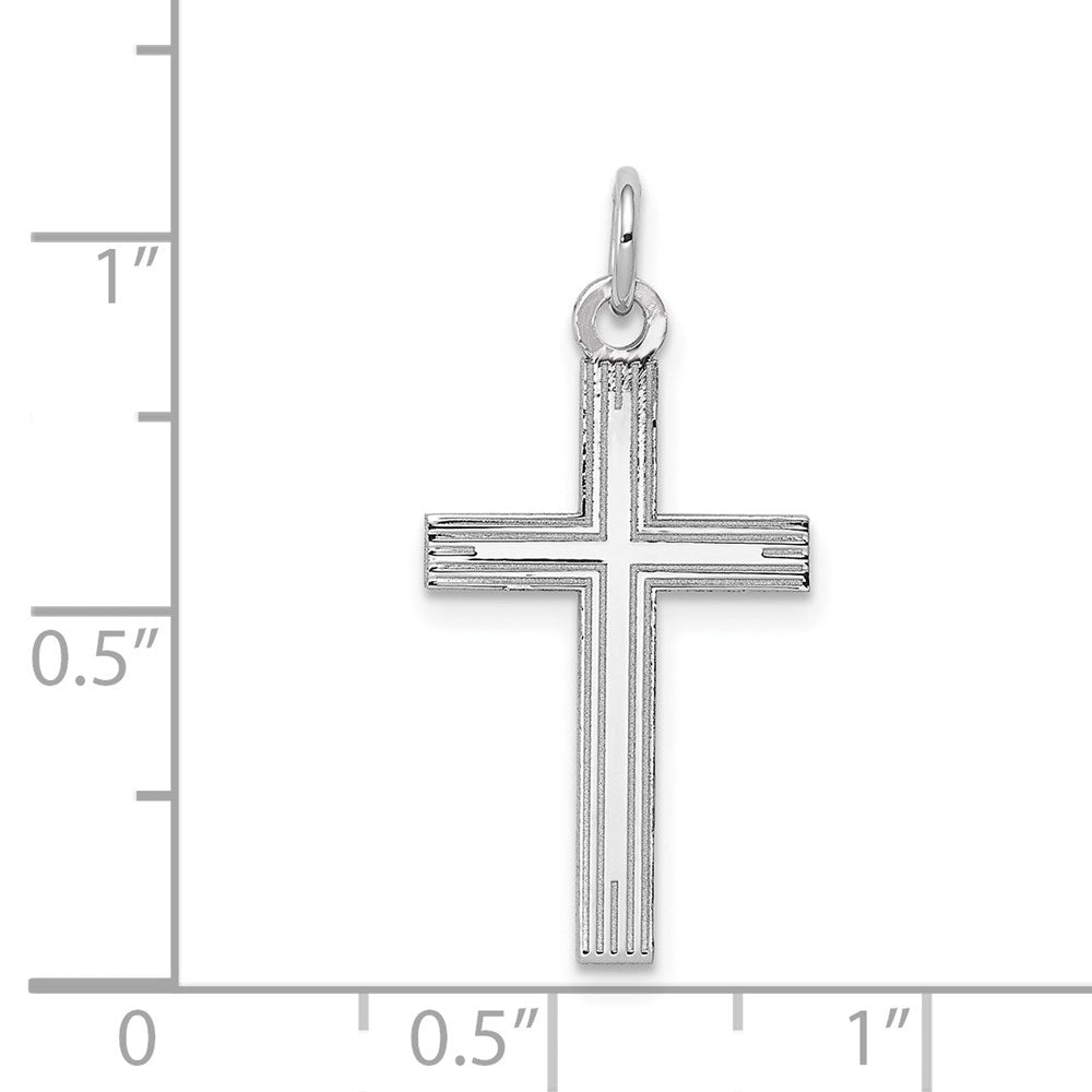 Gold Latin Cross Pendant