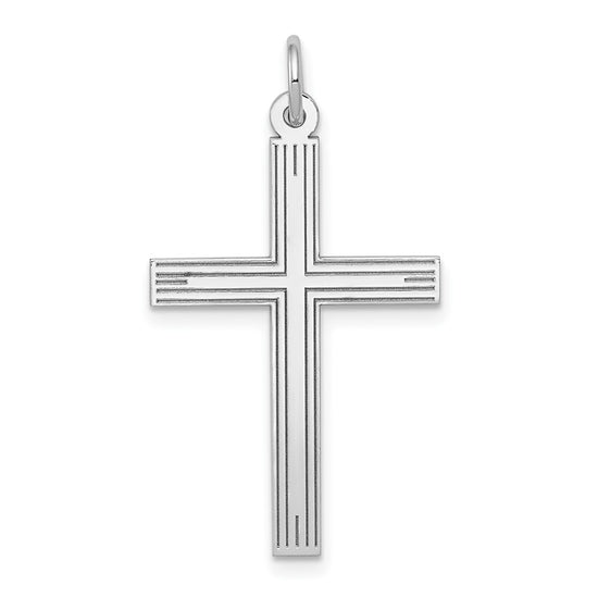 Gold Latin Cross Pendant
